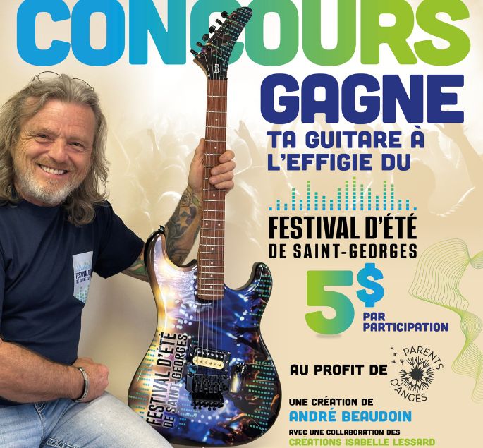 LA GUITARE DU FESTIVAL 2025, LA GUITARE DU FESTIVAL 2025