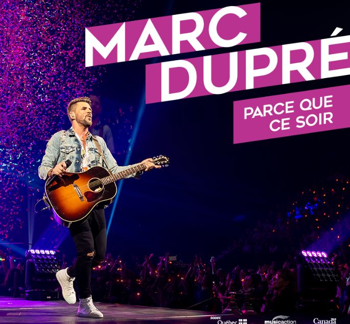 MARC DUPRE, NOUVEAU SPECTACLE
