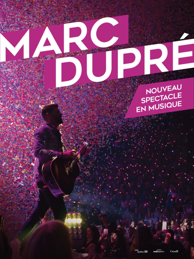 MARC DUPRE, NOUVEAU SPECTACLE