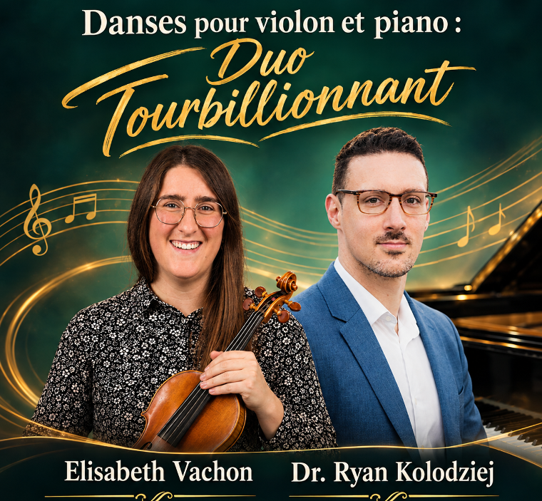 DUO TOURBILLONNANT, DANSES POUR VIOLON ET PIANO