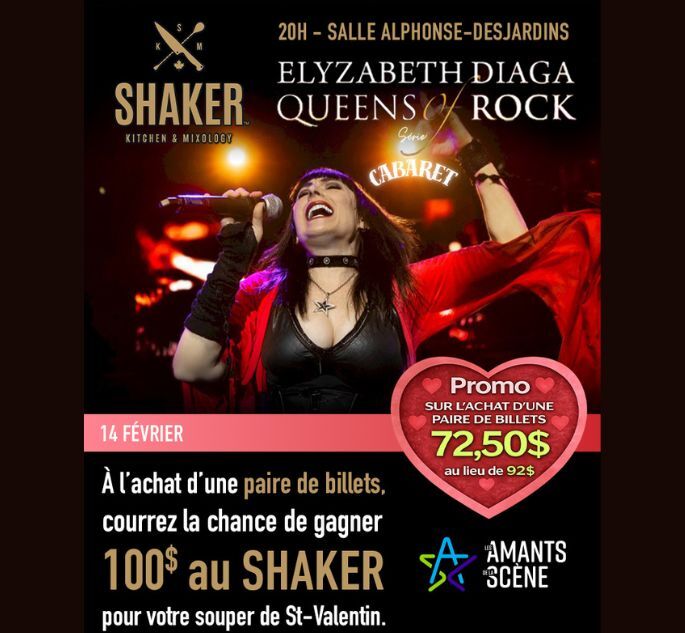 ELYZABETH DIAGA, QUEENS OF ROCK, SÉRIE CABARET