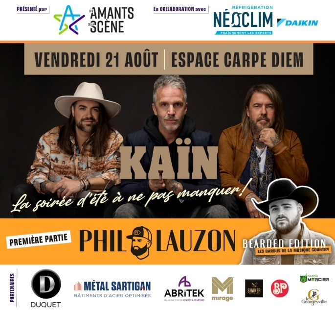 KAÏN - PHIL LAUZON, SPECTACLE MYSTÈRE