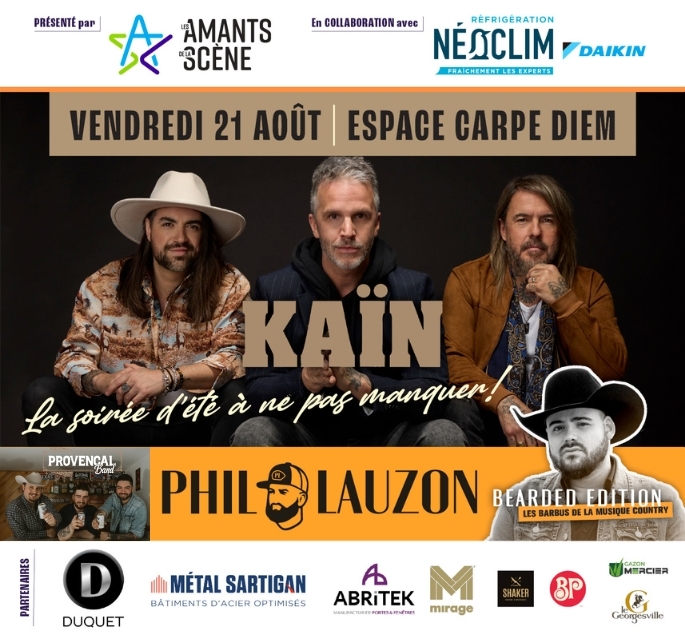 KAÏN - PHIL LAUZON, SPECTACLE MYSTÈRE