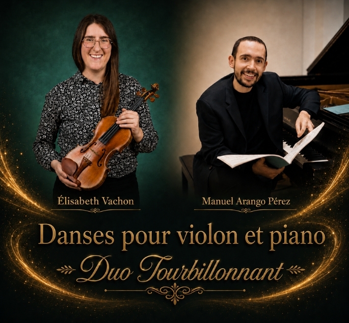 DUO TOURBILLONNANT, DANSES POUR VIOLON ET PIANO