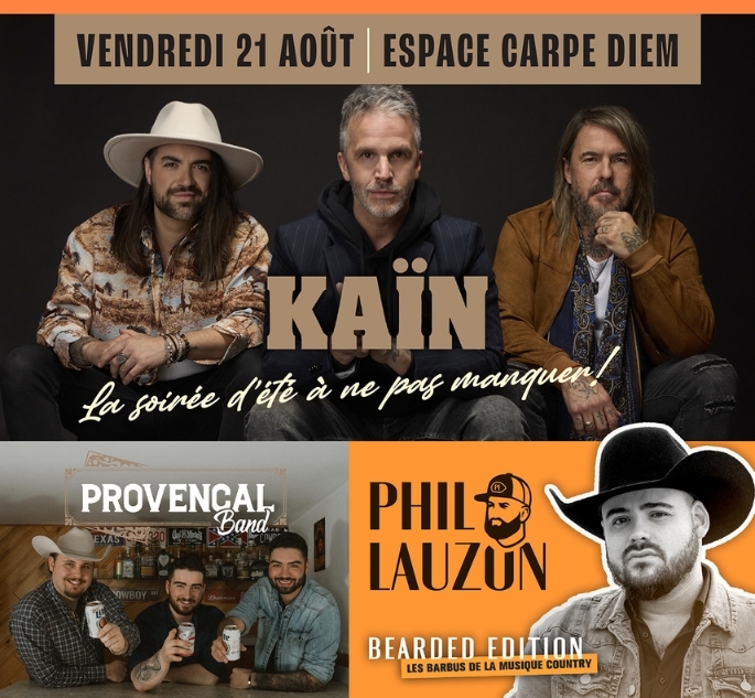 KAÏN - PHIL LAUZON - PROVENCAL BAND, KAÏN - PHIL LAUZON - PROVENCAL BAND