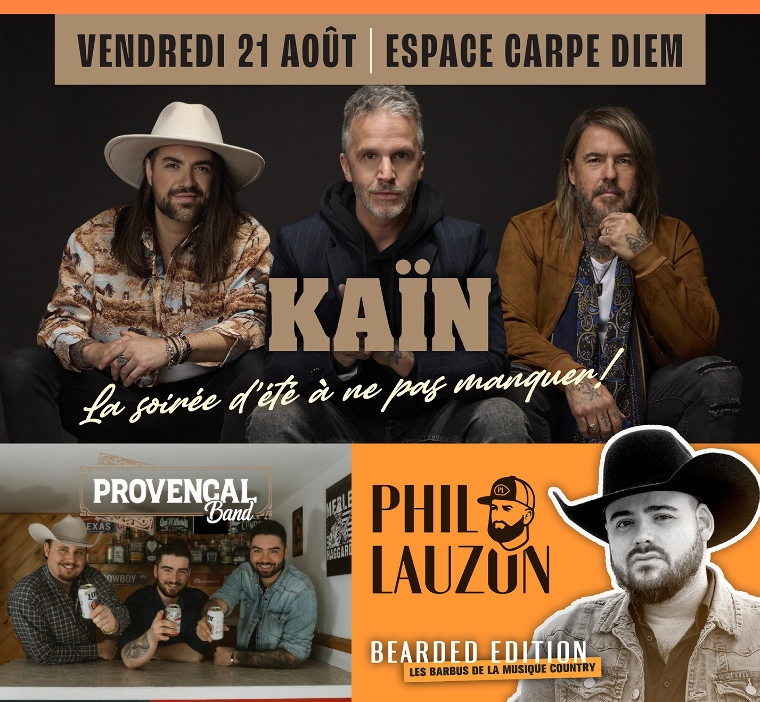 KAÏN - PHIL LAUZON - PROVENCAL BAND, KAÏN - PHIL LAUZON - PROVENCAL BAND